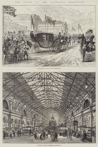 The Queen at the Liverpool Exhibition
